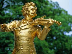 Stadtpark, statua di Johann Strauss