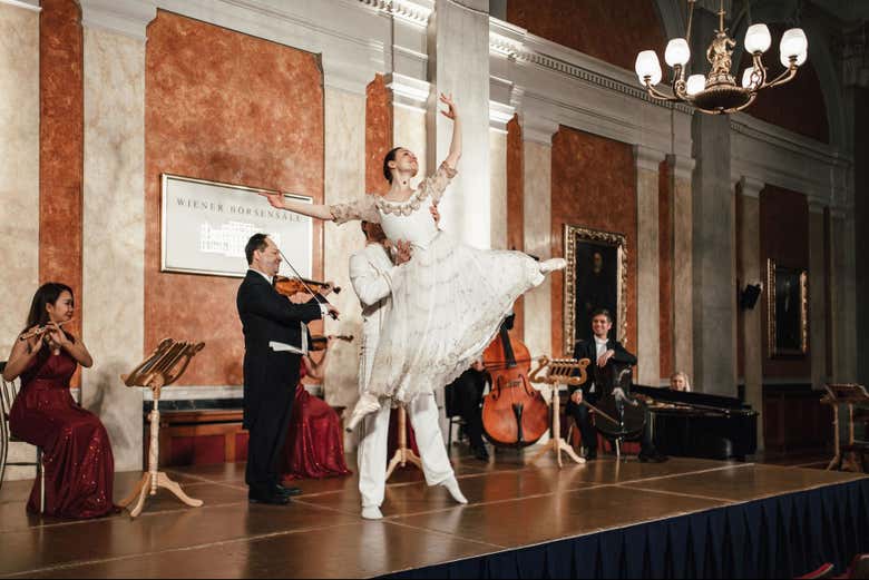 Uno spettacolo di danza classica