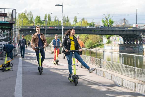 Tour di Vienna in monopattino elettrico